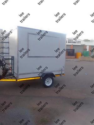 Mobile kitchen trailers