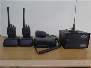 Two way Radios and base station