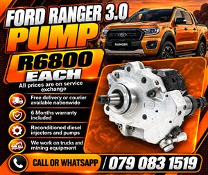 FORD RANGER 3.0 PUMP FOR SALE 