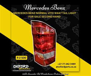 Mercedes Benz Vito W447 Rear Tail Light for sale used non led 