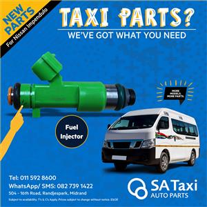 NEW FUEL INJECTOR suitable for Nissan NV350 Impendulo - SA Taxi Auto Parts quality spares
