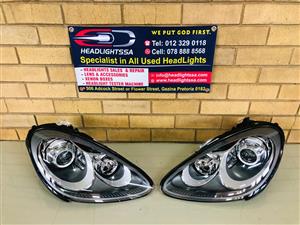 Porsche Cayenne 92A/958 left and right side LED headlight (with park light/AFS) 