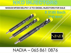 Nissan NP200 diesel injectors for sale