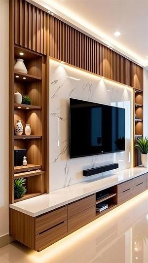 Modern Wall TV Stands Design and Installation | TVStands.co.za