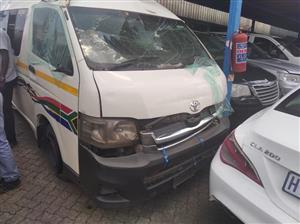 Toyota Quantum 2013 accident