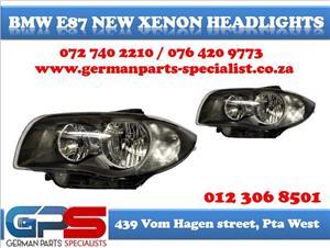 BMW E87 NEW XENON HEADLIGHT FOR SALE 