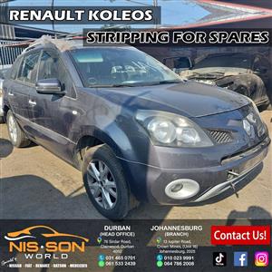 RENAULT KOLEOS STRIPPING FOR SPARES