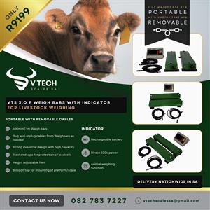 Livestock Scale - Weigh Bars and Indicator
