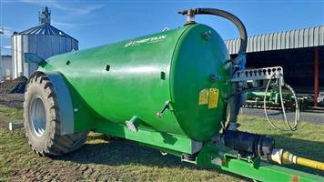 2018 CHIEFTAUN SLURRY TANKER  12000L 