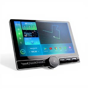 Caska 10.1″ Aviation Button Design Media Player with Android Auto/CarPlay