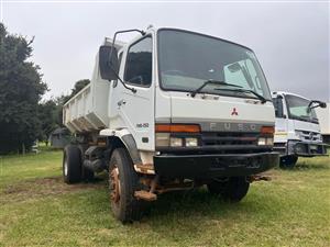 2008 Mitsubishi Fuso FM15-253 6 cube tipper