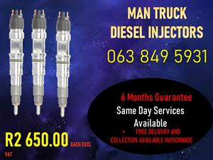 MAN TRUCK DIESEL INJECTORS 