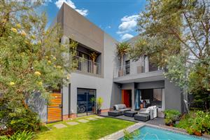Fully Furnished Modern Secure 4 Bedroom Cluster House with Staff Accommodation in Bryanston