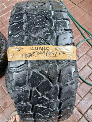 2x Kumho Muds 17 
