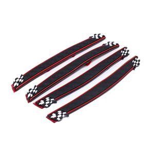 Door Protector Strips - Racing Flag Pattern (set of 4)