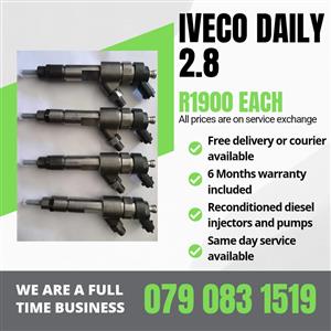 IVECO DAILY 2.8 INJECTORS FOR SALE WITH WARRANTY 