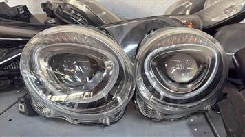 Fiat 500 headlights