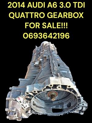 2014 AUDI A6 3.0 TDI QUATTRO GEARBOX FOR SALE