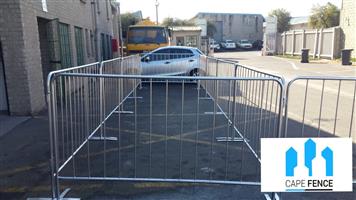 2m (wide) x 1.2 (high) Crowd Control Barriers