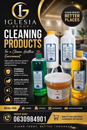 Cleaning products for sale