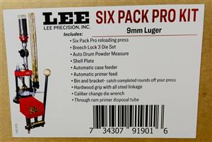Lee 9mm Six Pack Pro Kit