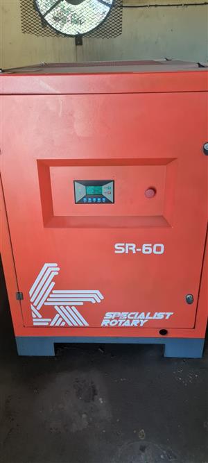 Periplast HDPE pipe extruder 75mm screw with 90kw Leroy Somer motor