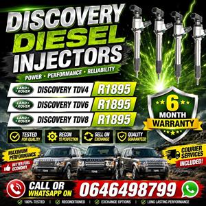 DISCOVERY DIESEL INJECTORS