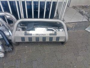 Toyota Hilux Raider nudge bar DM or contact number in the description for assistance.
