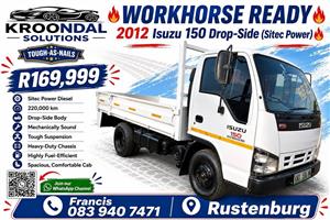 2012 Isuzu 150 SiTEC Power drop-side