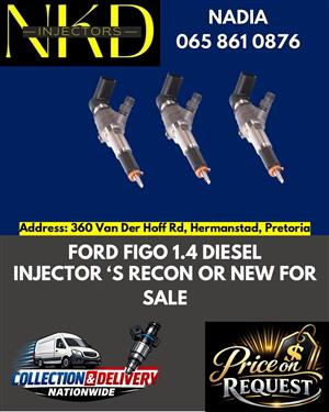 FORD FIGO 1.4 DIESEL INJECTORS FOR SALE - NEW & RECON