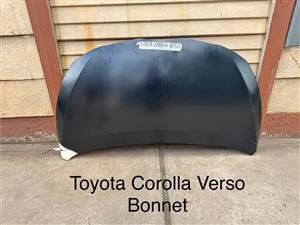 Toyota Corolla Verso Bonnet