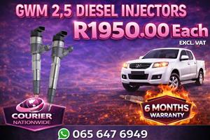 GWM 2.5 DIESEL INJECTORS