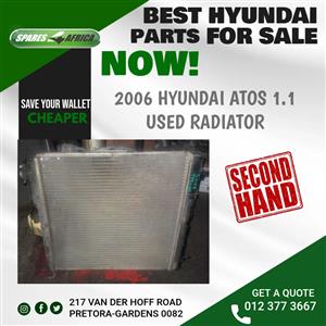 RADIATOR 2006 HYUNDAI ATOS 1.1 for sale 