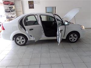 2013 CHEVROLET AVEO 1.6 MANUAL ACCIDENT FREE  PETROL WHITE COLOR  85,000KM 