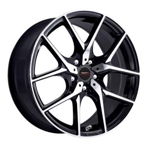 16″ A-Line Tatum 5/114 BKMF Alloy wheels