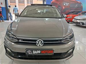 2020 Vw Polo 8 tsi 1.0 R'line 50000km Grey Manual  Petrol  Sunroof  Reverse sensor  Sparekey