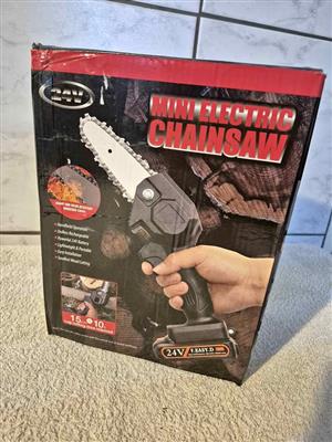 Mini Electric Chainsaw, cordless