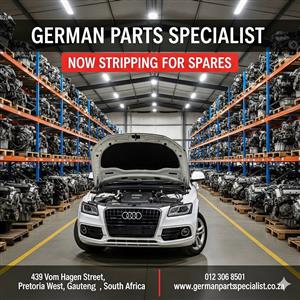 Audi Q5 Now Stripping for Spares!