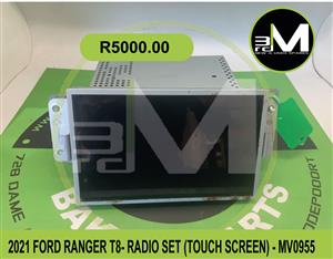 RADIO SET (TOUCH SCREEN ) - 2021 FORD RANGER T8 2.2 TDCi