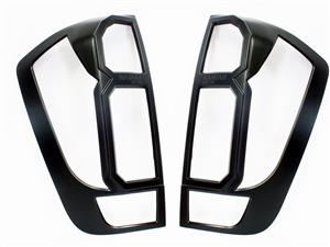 Nissan Navara 2017+ Matt Black Tailight Trim Set