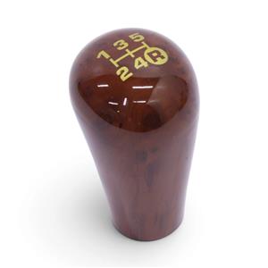 Woodgrain Finish Gearknob for Toyota Hilux