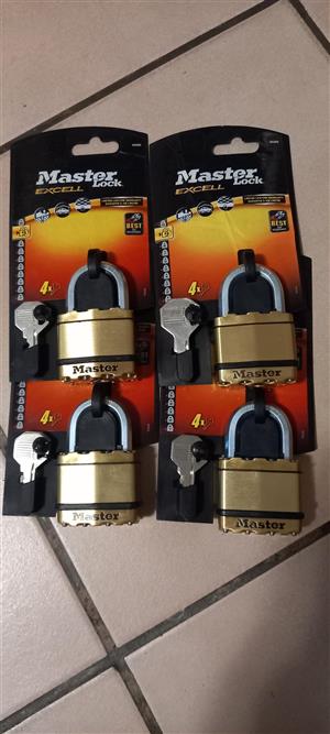 50 mm master lock excell