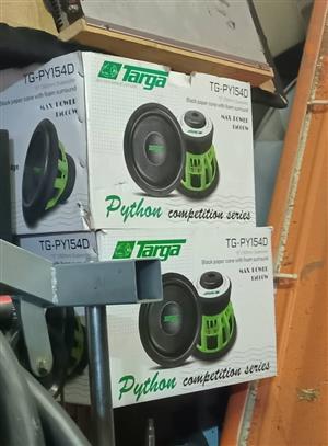 Targa Python 15" Subwoofer For Sale