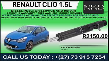 Renault Clio 1.5L Diesel Injectors 