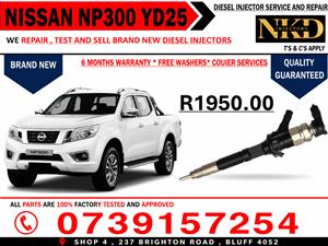 NP300 INJECTORS FOR YD25 VEHICLE 