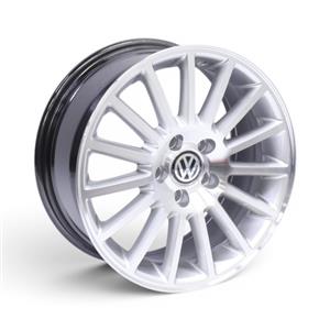 15″ BK850 5/100 Machine Polished Silver Alloy Wheels