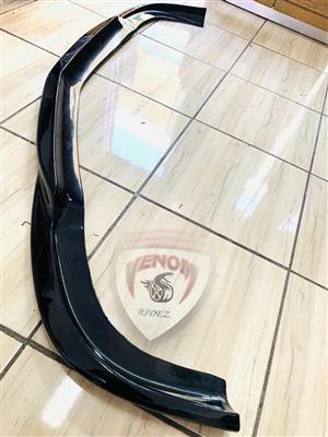 Mercedes W204 front lip spoiler