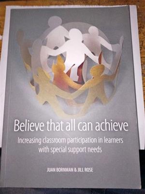 Believe that all can achieve: Increasing classroom participation in learners with special support 