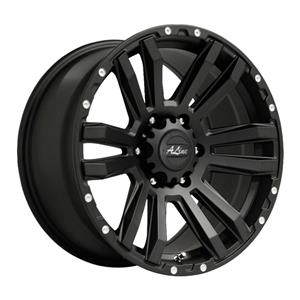 18″ A-Line Scavenger 6/139 Satin black Alloy Wheels