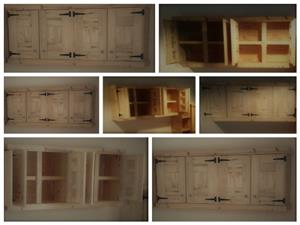 Kitchen Cupboard Wall unit Farmhouse series 2000 version 1 - Raw